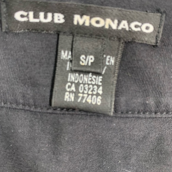 Club Monaco Black Blouse - Picture 6 of 6